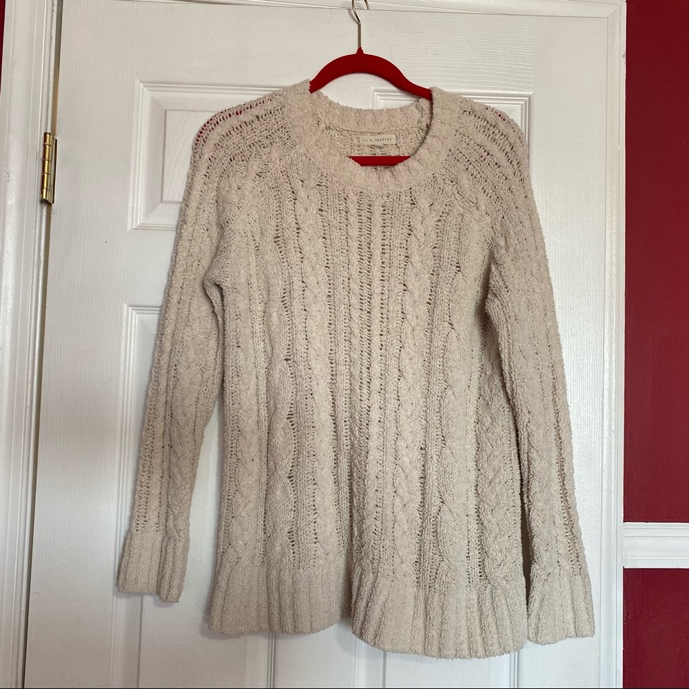 Pacsun cream long sweater